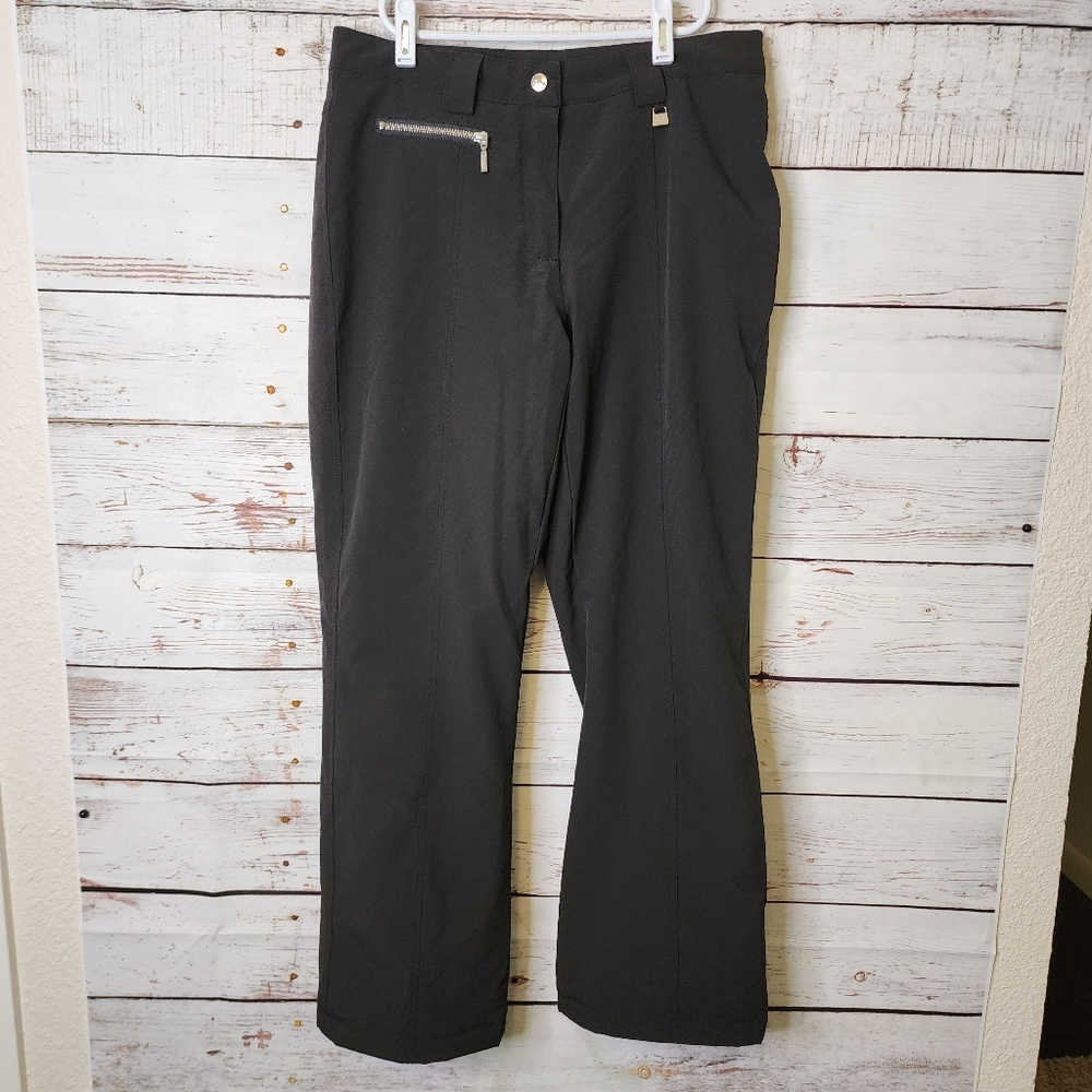 NILS Women's Black Waterproof Outdoor Ski Hike Melissa Pant size 8 Short